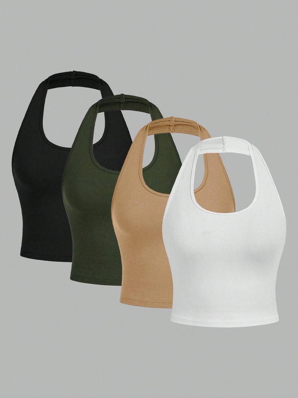 Basic lady tops in multiple colors